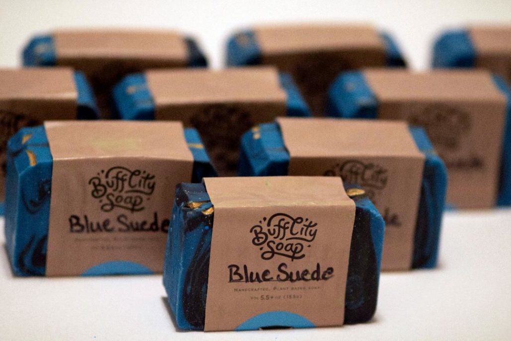 Buff City Soap Blue Suede Blue Suede Sisters