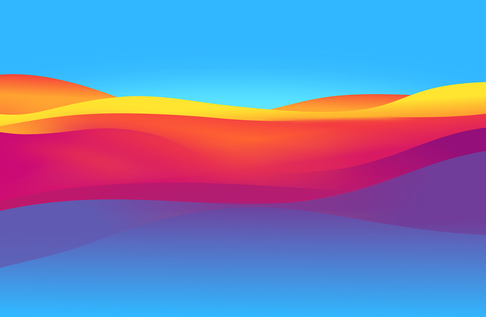 Wavy Colorful Background