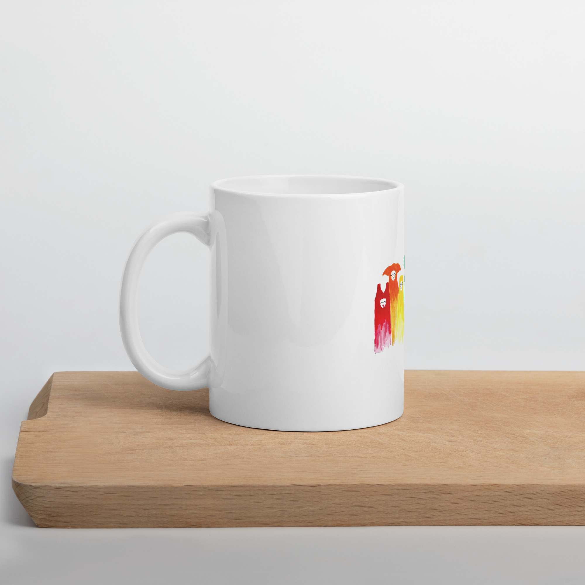 White glossy mug - Image 2